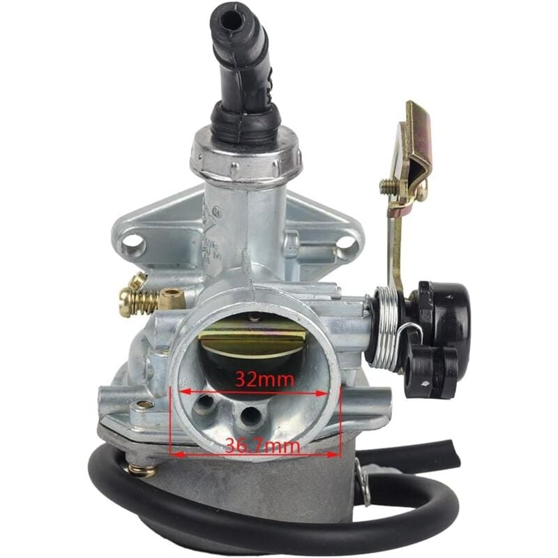 Starter PZ19 pz 19 mm pour carburateurs atv, dirt bike, Taotao, Sunl, 90 cm3, 110 cm3, 125 cm3
