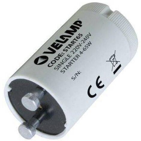 STARTER X LAMPADA FLUORESCENTE VELAMP