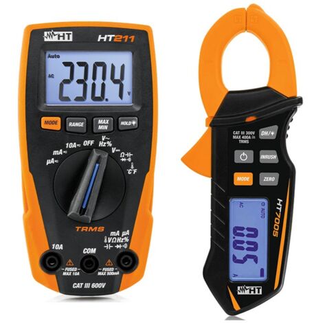 Starterkit HT-Digitalmultimeter HT211 und Stromzange HT7OO5 HA002110