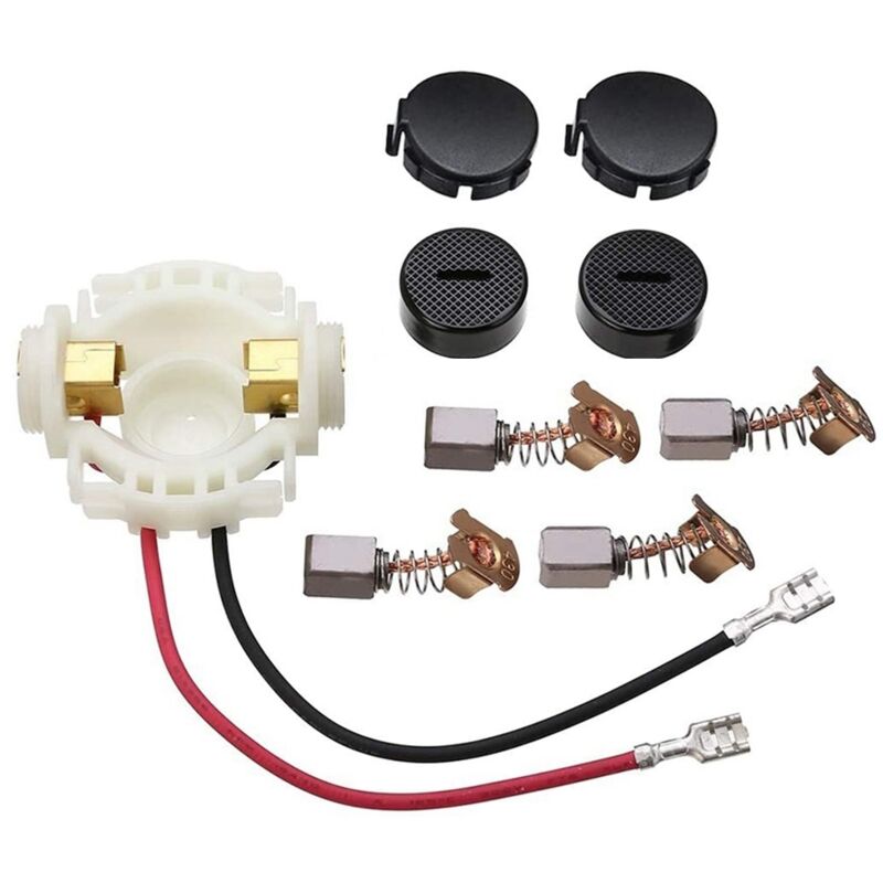 Image of Startseite Kohlebürstenhalter-Set für 638921-2 CB430 BGA450 BGA452 DGA452 BGD800 Schwarz Weiß