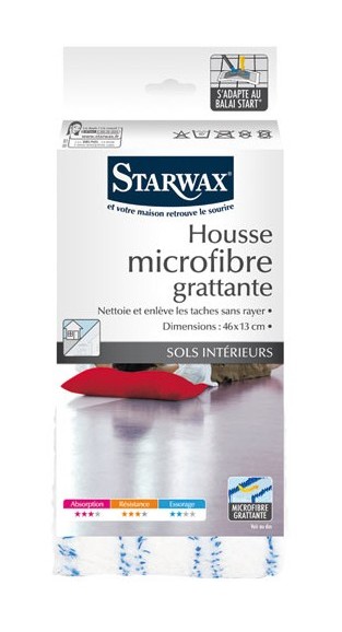 Housse microfibre grattante Starwax