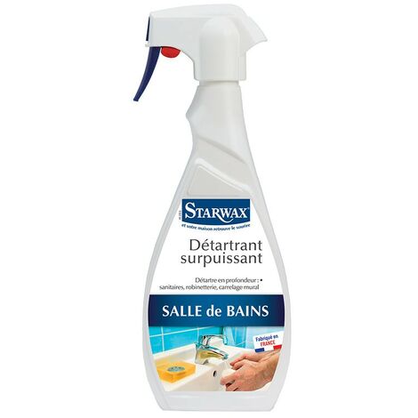 STARWAX kraftvoller Entkalker Bad - Sprühflasche 500 ml - 663