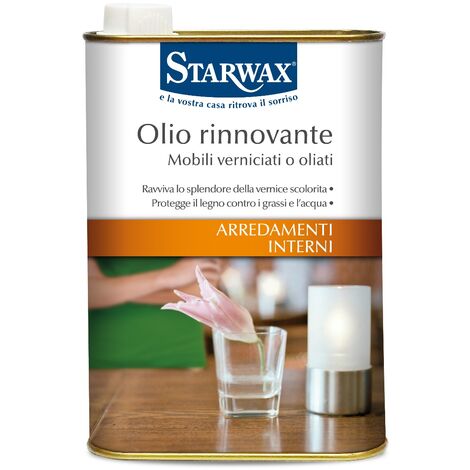 STARWAX - OLIO RINNOVANTE PER MOBILI VERNICIATI ED OLIATI 500ml
