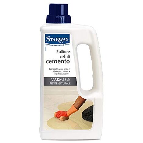 STARWAX - PULITORE VELI CEMENTI per Marmo E Pietre Naturali 1LT