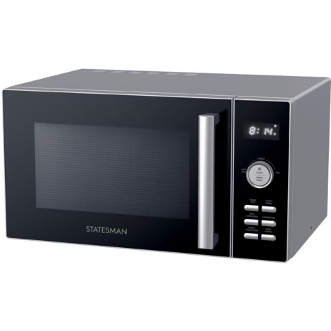 Statesman Digital Combination Microwave, 30 Litre 900W, Silver