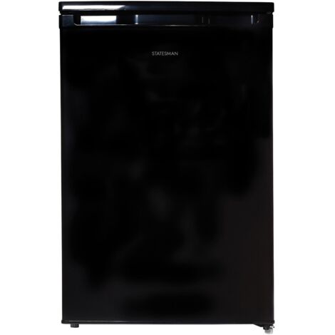 Statesman L255B Under Counter Larder Fridge, 55cm, Black