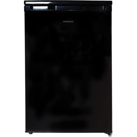 Statesman R155B Under Counter Fridge with 4 Ice Box, 55cm, Black