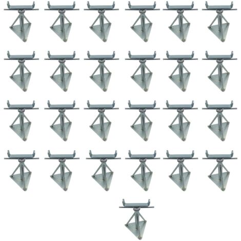 Static Caravan Axle Stands Very Large X25 (Extra Wide Mobile Home Support 18" - 24")
