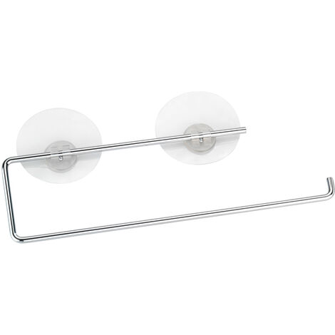 Static-Loc Küchenrollenhalter, aus verchromtem Stahl, WENKO