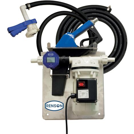 STATION ADBLUE 230V 35L/M PISTOLET AUTO & COMPTEUR RENSON