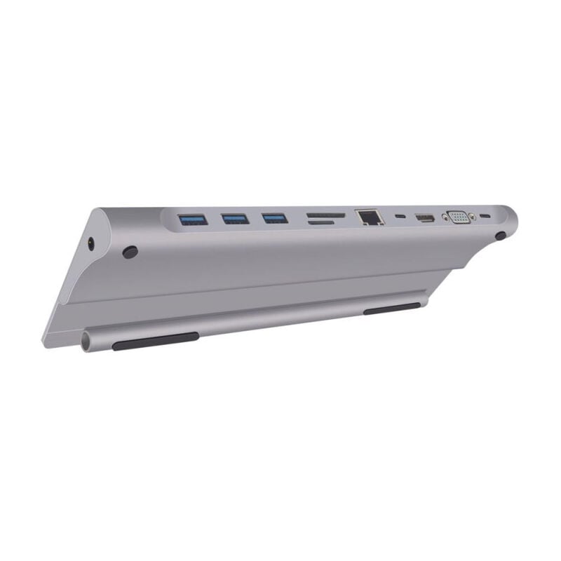 WE - Station d accueil 11 ports usb Type c Gris