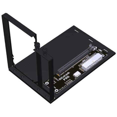 Station d'accueil GPU eGPU F9G-BK7 OCuLink M.2 Adaptateur OcuLink vers PCIe x16 Noir