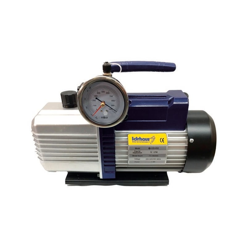 Ferrari Srl - Pompe à vide 113 l - station de vide et de charge avec jauge digitale et balance - Idrhaus