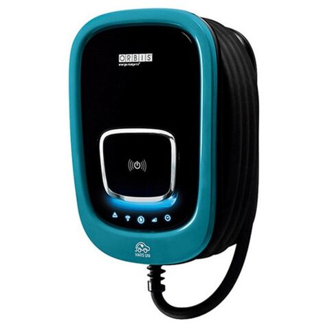 Station de charge Orbis Viaris Uni monophasée 7,4KW 32A WIFI OB94U220HA1