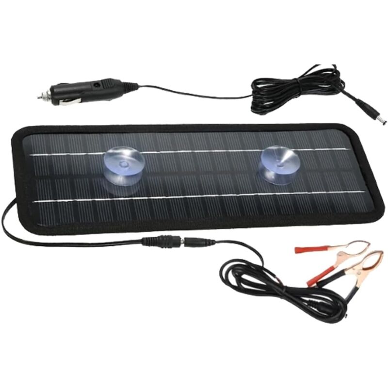 Start - Station de Charge Solaire pour Voiture Panneau de Production D'énergie Photovoltaque 5 w 18 v dc Sortie Panneau en Silicium Monocristallin