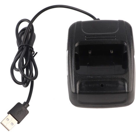 Station de charge USB pour talkie-walkie Baofeng BF888S/BF777S/BF666S, support double sens