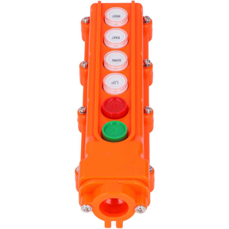 Station de Commande à Distance pour Palan avec Interrupteur à Bouton-Poussoir 6 Voies COB‑62A 220V/500V