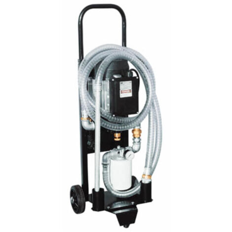 Station de décontamination Depuroil - Transvasement et filtration