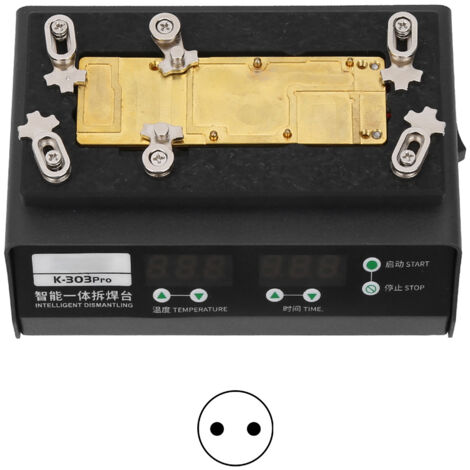 Station de dessoudage intelligente pour outils de réparation de carte mère de téléphone prise 303pro AC 110-240VEU