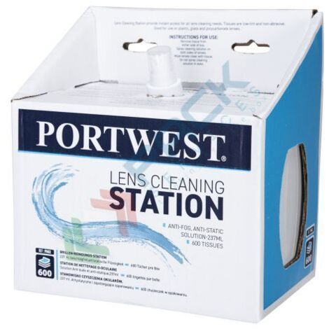 Station De Nettoyage Doculaire - Blanc - Portwest