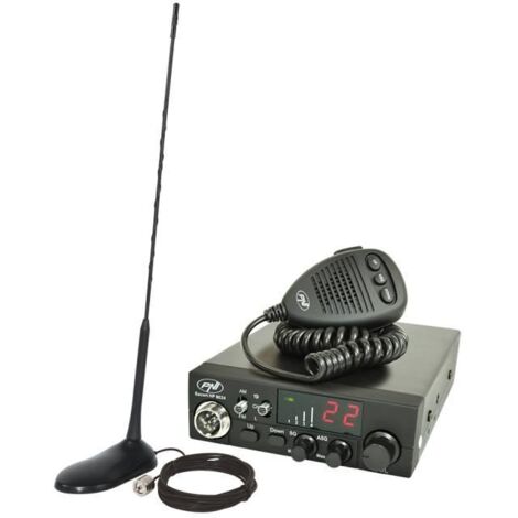 Kit CB Président Johnny III ASC + antenne Florida - Feu Vert