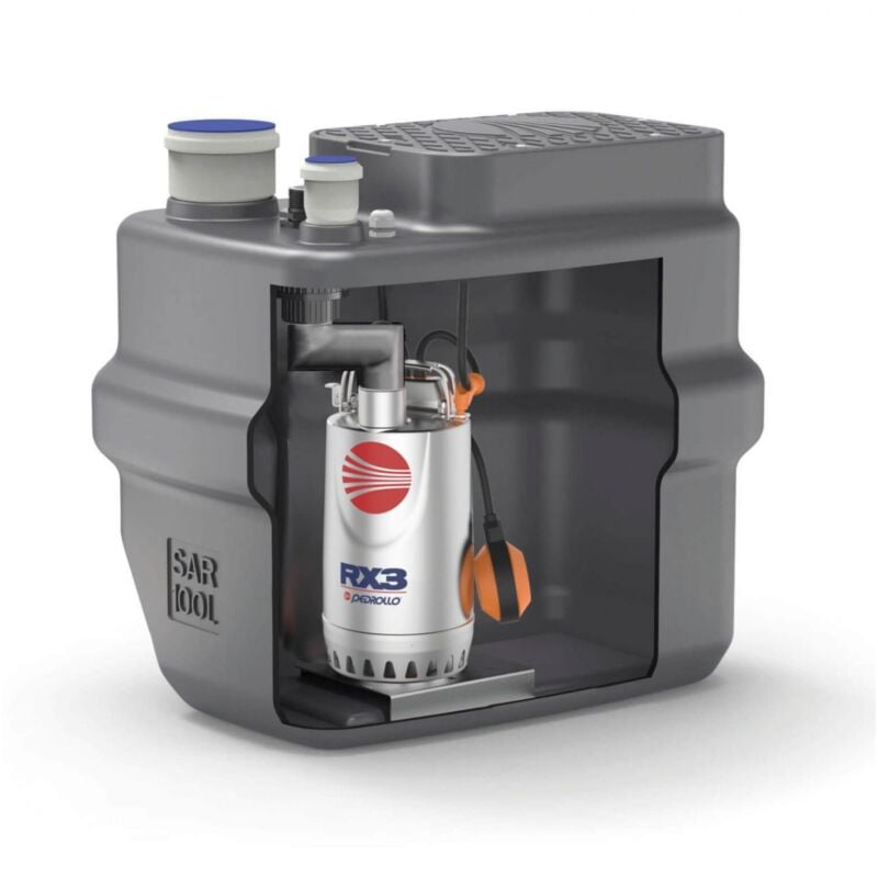 Station De Relevage Eaux Usées 100l Pedrollo Sar100 Rxm3/20 6m³/h