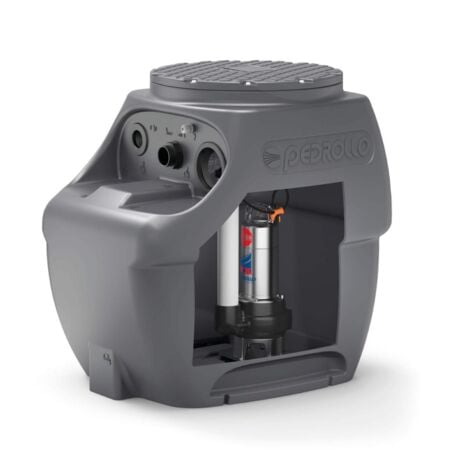 Station De Relevage 250l Pedrollo Sar 250 Vxm 10/50 Eaux Usées / Eaux Chargées 220v 18 M3/h