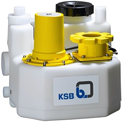 Station de relevage 60L KSB mini-Compacta U1060D 0,93 kW - Poste simple eau chargée jusqu'à 25 m3/h triphasé 380V