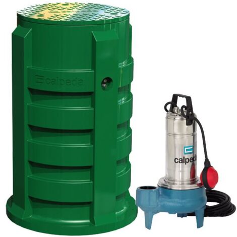 Station de relevage Calpeda CALIDOM1200GQVM5013PA 1,10 kW eau chargée jusqu'à 36 m3/h monophasé 220V