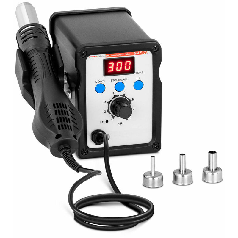 Helloshop26 - Station de soudage avec pistolet à air chaud 700 watts écran led
