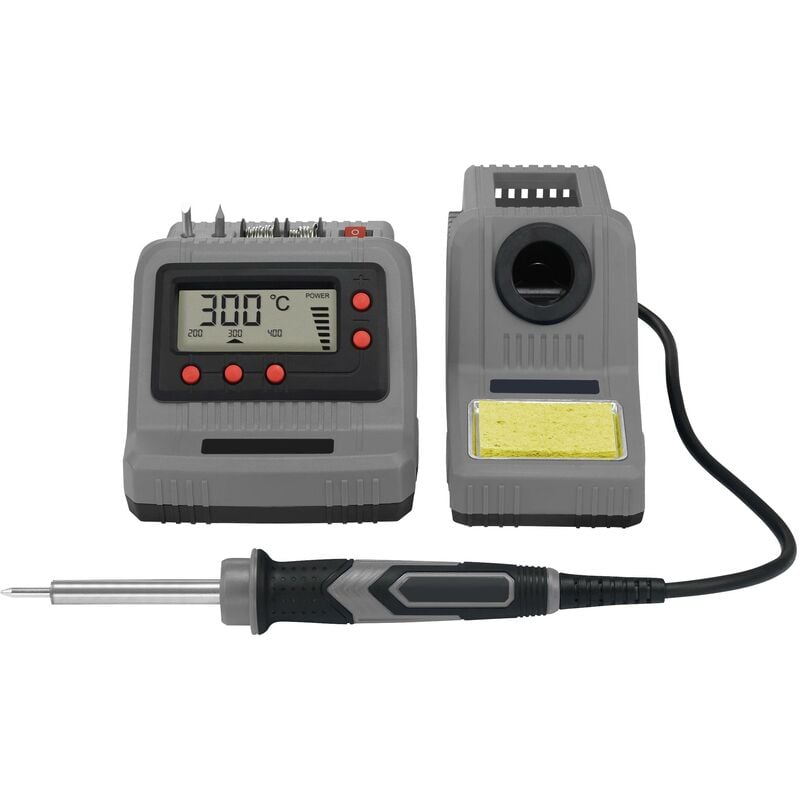 Station de soudage LSL-450 numérique 60 W 200 - 450 °C avec étain à souder X925312