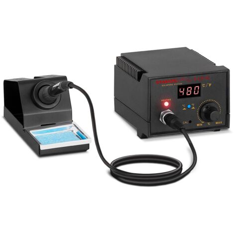 Station De Soudage Numérique Avec Écran Et LED Support Pratique 65W 200 à 480°C - Noir