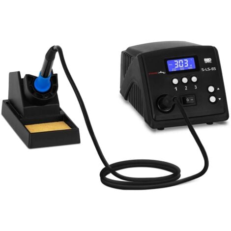 Station De Soudage Numérique Avec Écran LCD Et Support Pratique 60W 150-450°C - Noir