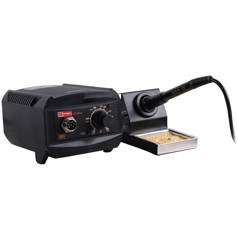Station de soudage RS PRO 65W, 230V, Type C- Prise Europe Type G- Prise anglaise ( Prix pour 1 )