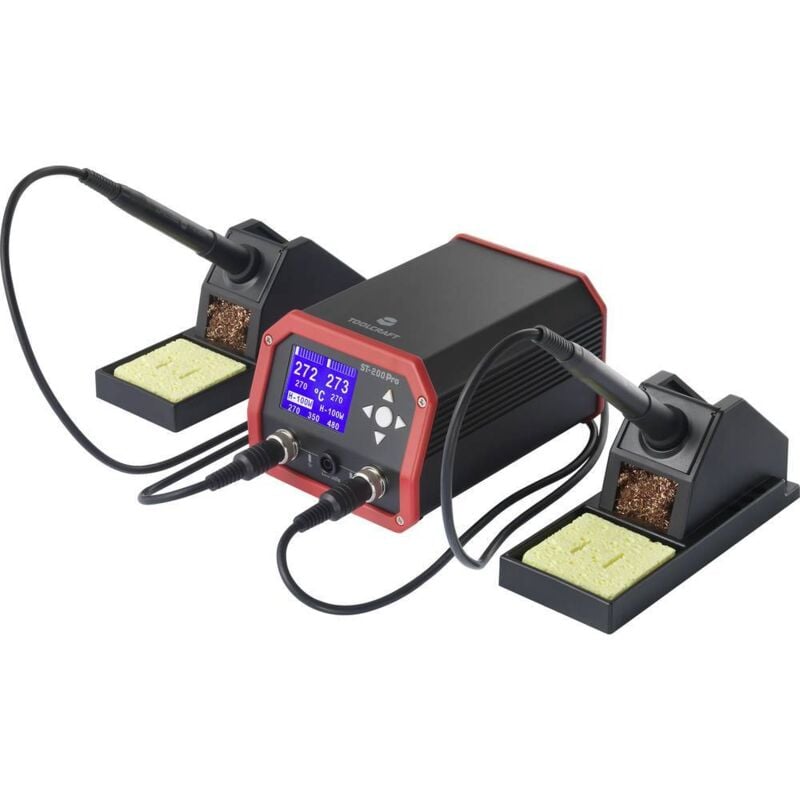 Toolcraft - Station de soudage ST-200 Pro numérique 230 w 150 - 480 °c