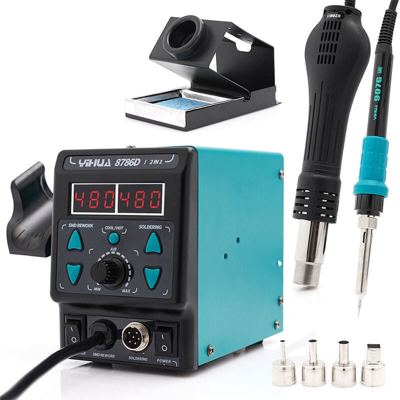 Station de soudage Yihua 8786D-I 2en1