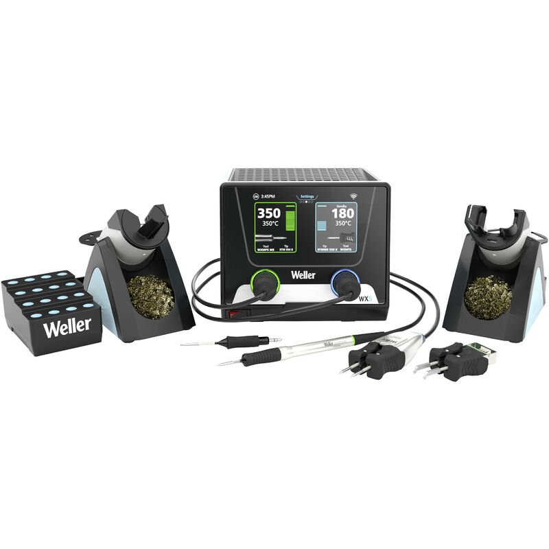 Weller - Station de soudage/dessoudage WXsmart Micro/Pico/Tweezer Entlöt/Löt Set 300 w 100 - 450 °c R644662
