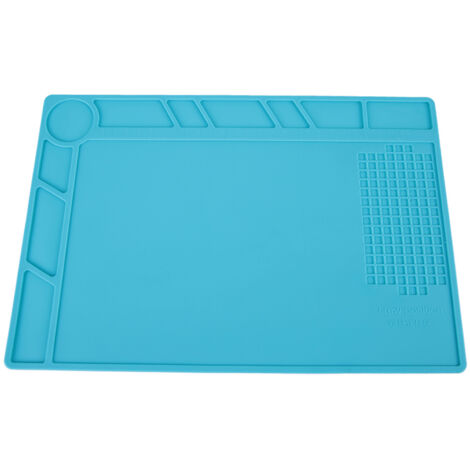 Station de Soudure 500°C avec Tapis Anti-Dérapant en Silicone pour Réparation de Téléphones et Montres