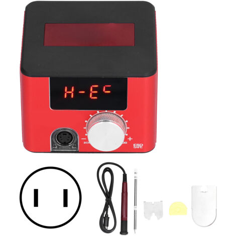 Station de Soudure à Température Réglable avec Affichage Numérique - Kit Outil Soudage pour DIY, Prise US AC100-240V