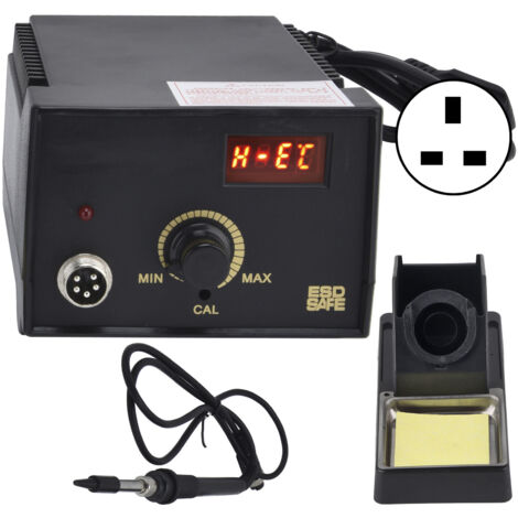 Station de Soudure Numérique Réglable avec Contrôle de Température pour Usage Domestique, Prise UK 250V