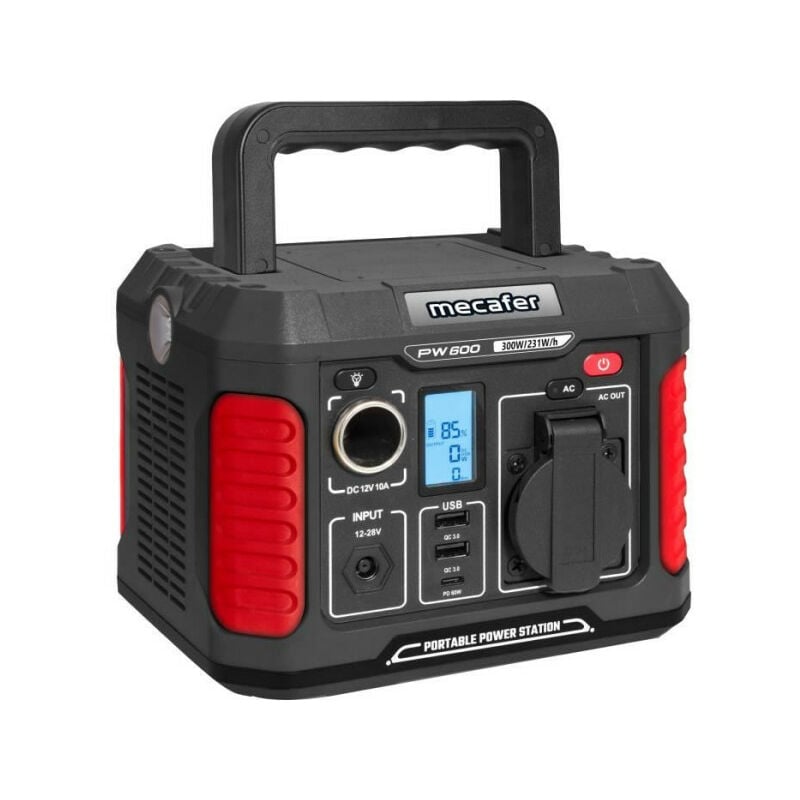 Station d'énergie Mecafer 600W - PW600