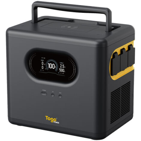 Station d'énergie solaire portble 1344Wh AC 3600W TOGO INFINITY1800