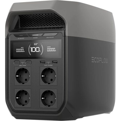 STATION ÉLECTRIQUE PORTABLE ECOFLOW DELTA 3  1024 Wh
