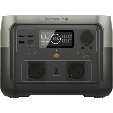 ECO FLOW Station électrique portable EcoFlow RIVER 2 512 Wh