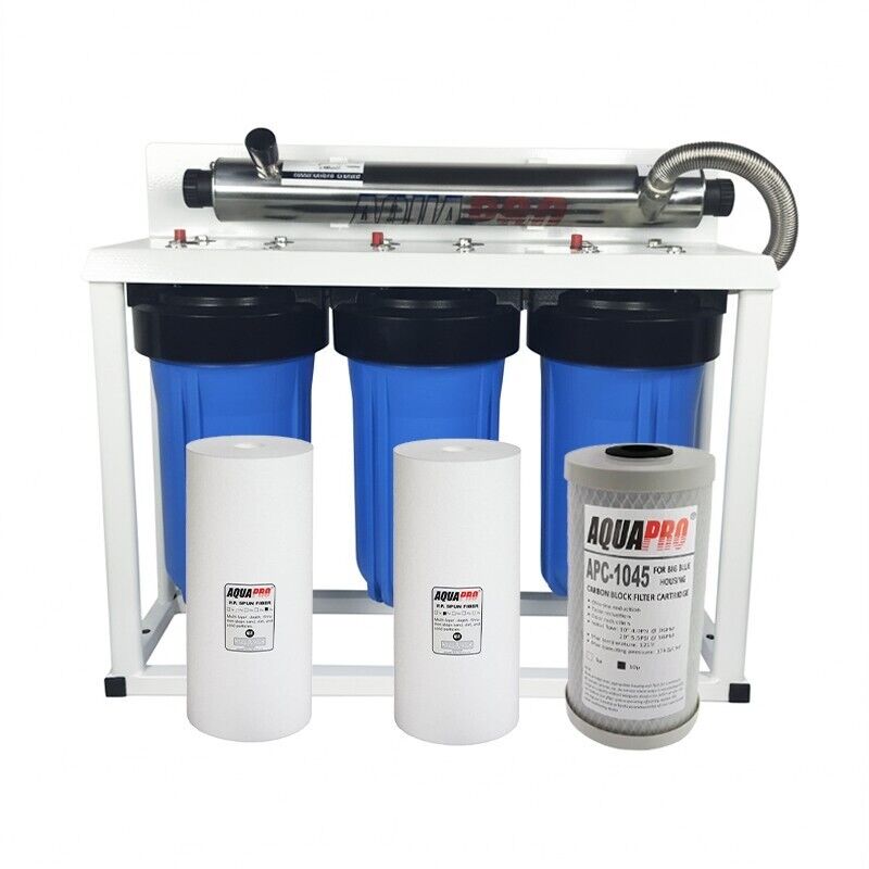 Station Filtration UV TRIO 10 Pouces