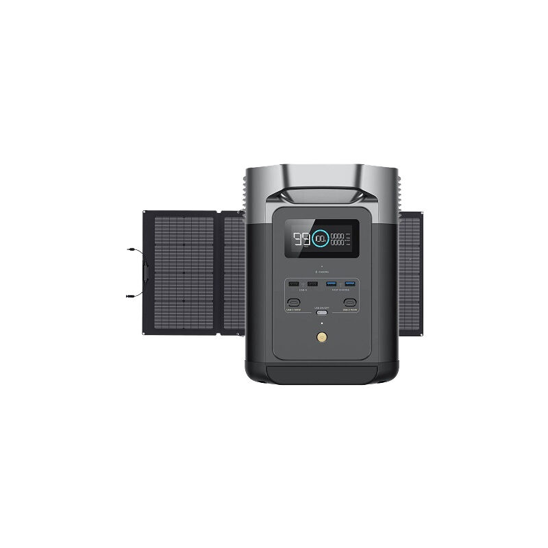 Station électrique portable Ecoflow delta 2 + Panneau solaire Ecoflow