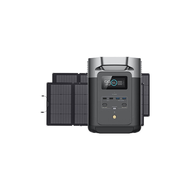 Station électrique portable Ecoflow delta 2 + Panneau solaire Ecoflow
