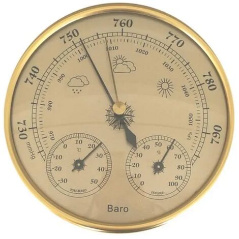 Station météo  - 3 en 1 - Baromètre - Thermomètre - Hygromètre