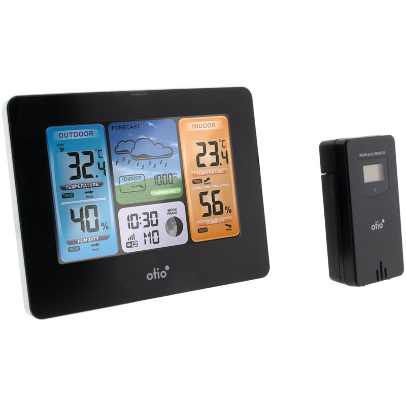 Station météo connectée + capteur sans fil Otio