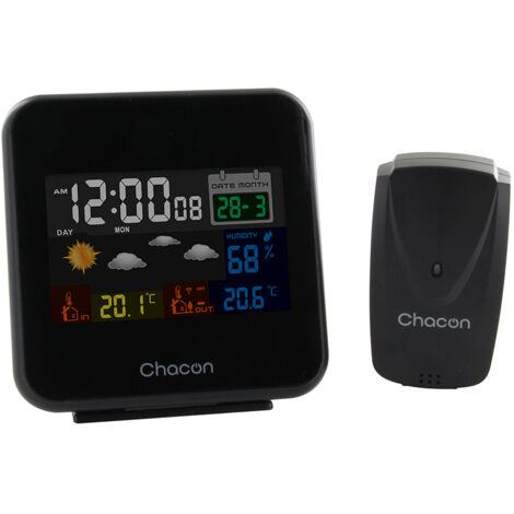 Station météo intérieure/extérieure 7 modes - Chacon